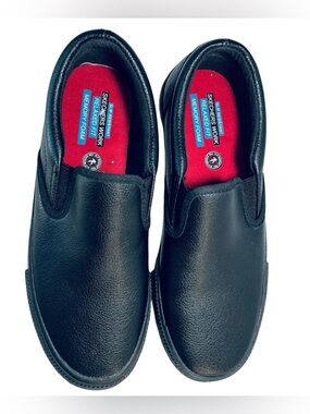 SKECHERS Work Relaxed Fit
Gibson-Brogna SR Black
Leather Shoes - Women's 8.5
New